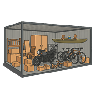 Ilustracja boksu magazynowego 12m2